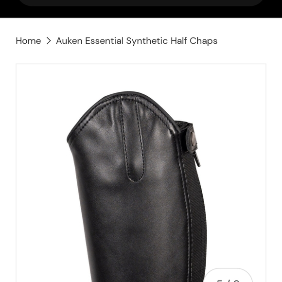Auken ESSENTIAL Synthetic Half Chaps - Picture 7 of 9